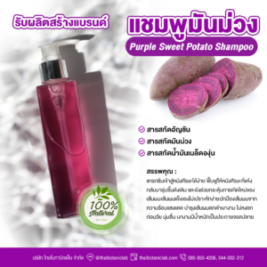 Purple Sweet Potato Shampoo แชมพูมันม่วง