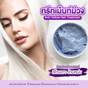 Anti-Yellow Hair Treatment ทรีทเม้นท์ม่วงล็อคสีผมโทนหม่น