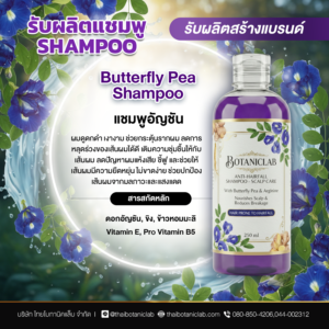 Butterfly Pea Shampoo แชมพูอัญชัน